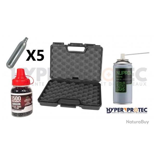 Kit Entretien et consommable pour votre arme � bille acier 4.5 mm