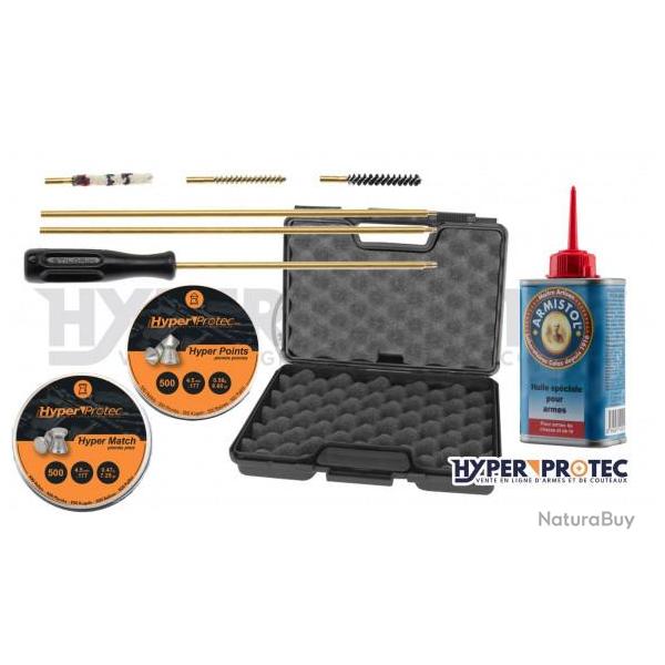 Kit d'entretien pour carabine � plomb 4.5 mm