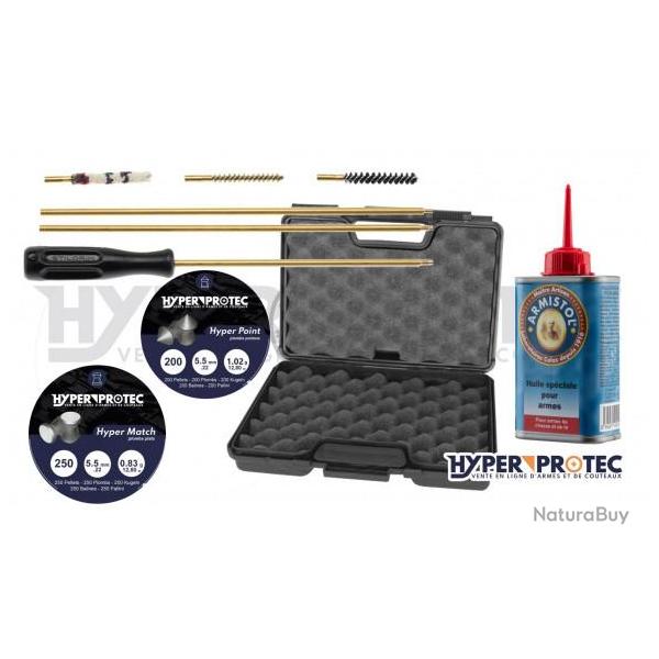 Kit d'entretien pour carabine � plomb 5.5 mm