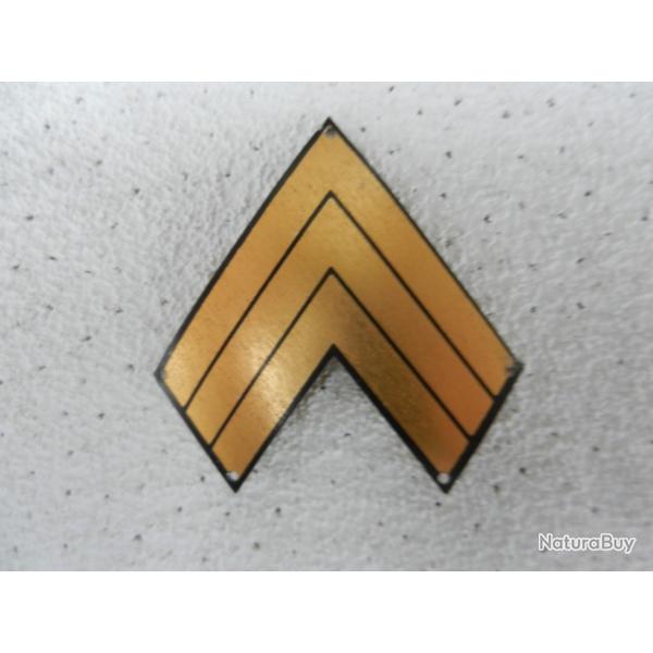 galon grade m�tal fantaisie sergent chef