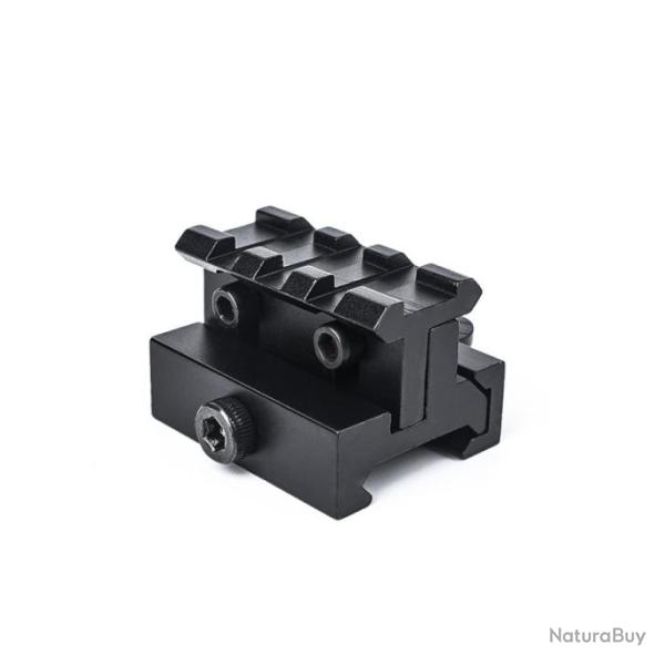 R�HAUSSE DE RAIL QD RIS AJUSTABLE, 3 SLOT - M-ETAL