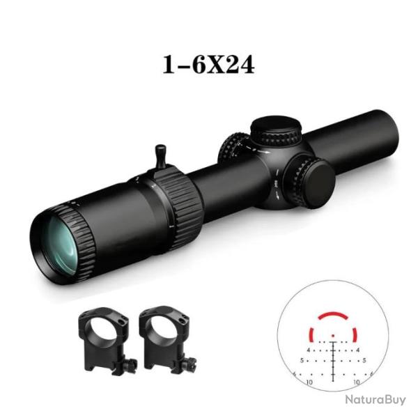 Lunette de vis�e pour fusil de chasse, DulOptics, 1-6x24 LIVRAISON GRATUITE