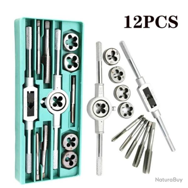 Set taraud et fili�res matrice m�trique - 12 pi�ces