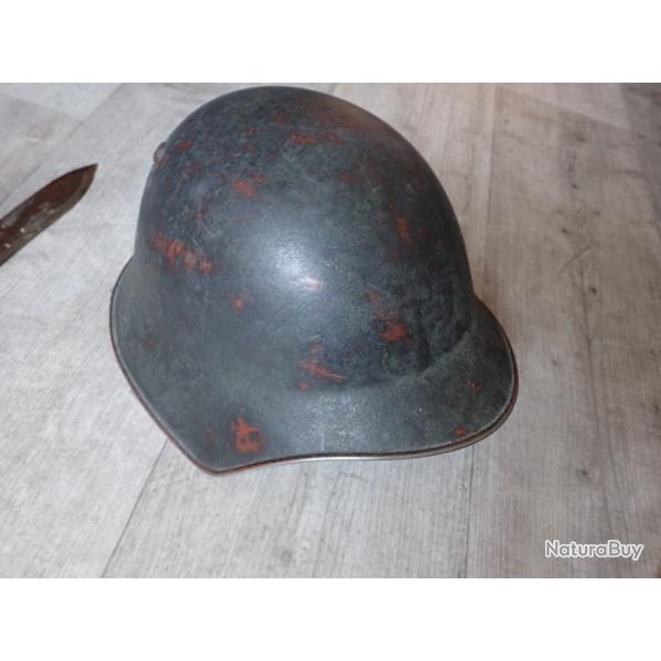 Casque suisse. Mod�le 1918 ?