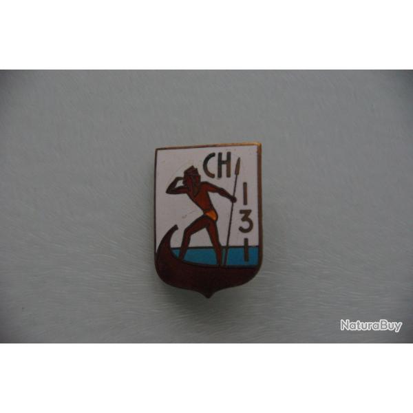 INSIGNE DE LA MARINE  :  CHASSEUR  131   -------------- A.AUGIS ----------------