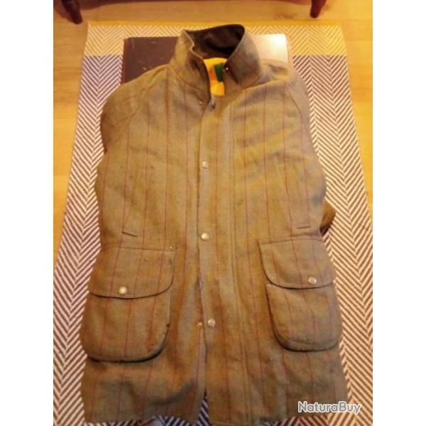 Manteau tweed trs chaud