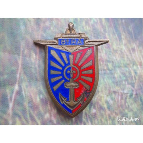 insigne 8e r�giment d'artillerie - Groupement de recrutement et de s�lection Nord-Est