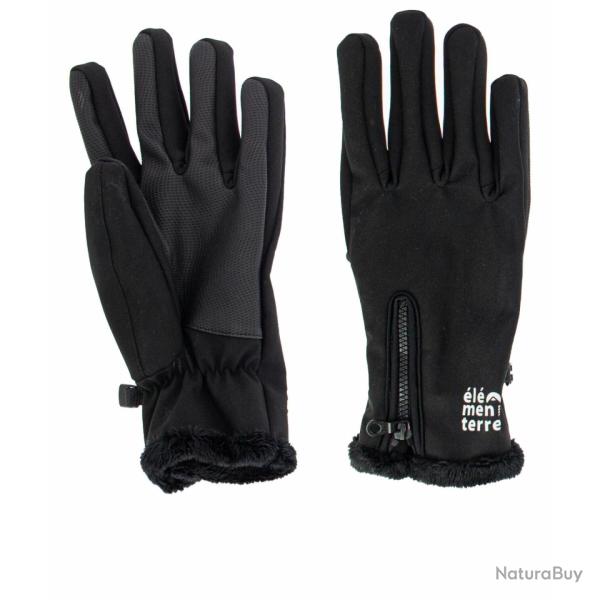 Gants Femme Elementerre Ure Noir