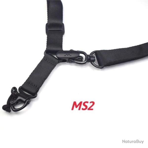 Sangle Dulstrap multi-t�ches pour cam�ra MS2 BLACK