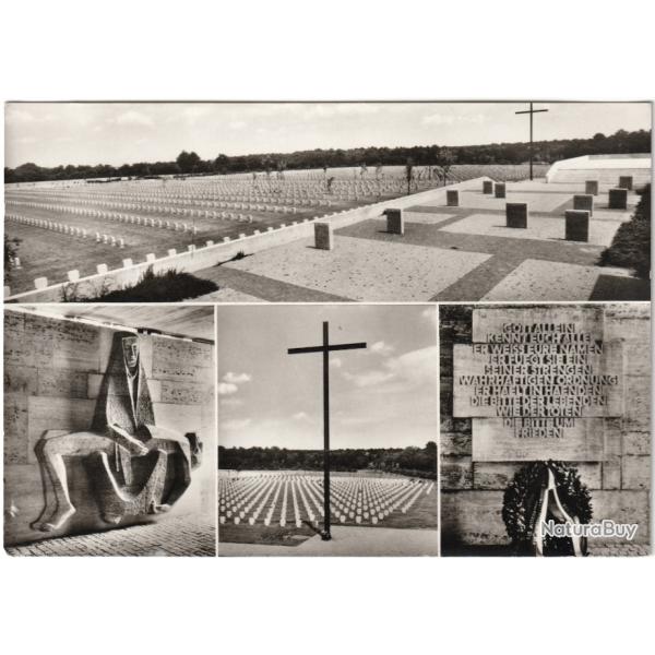 CPSM MILITARIA  -  ST-ANDR�-DE-L'EURE  -  CIMETI�RE DES SOLDATS ALLEMANDS