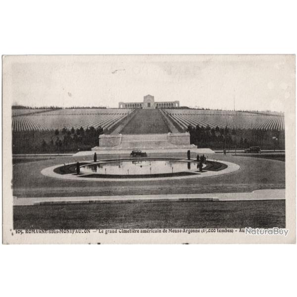 CPA MILITARIA  -  ROMAGNE-SOUS-MONTFAUCON  - LE CIMETI�RE AM�RICAIN DE MEUSE-ARGONNE  - LA CHAPELLE