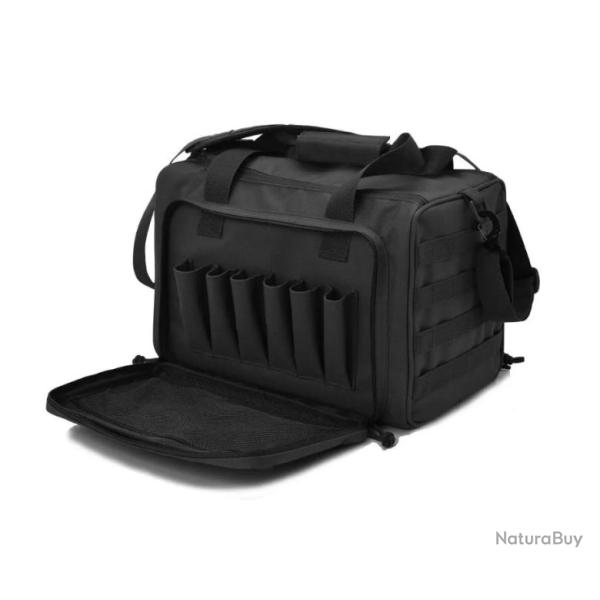 Sac de tir en nylon - LIVRAISON GRATUITE - Noir