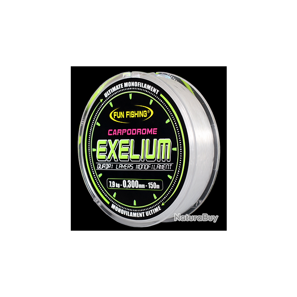 Monofilament Exelium Funfishing 150m 0.18mm / 3.1kg