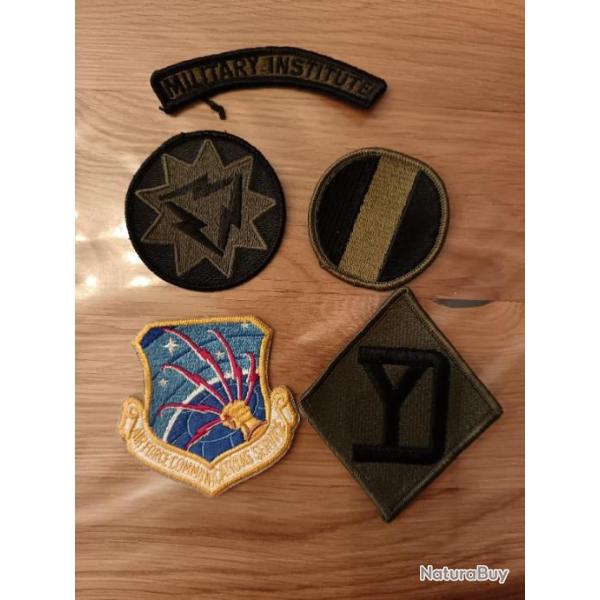 LOT 5 ECUSSONS MILITAIRE