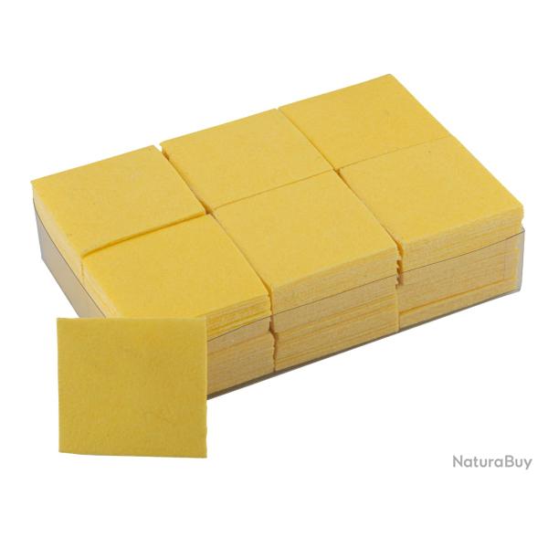 250 patchs de nettoyage Cal .62/.75 (60 x 60 mm) Davide Pedersoli
