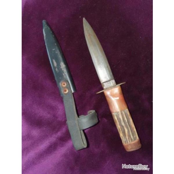 Dague detranchee WW1-lame "Made in Germany"! 1�re guerre mondiale