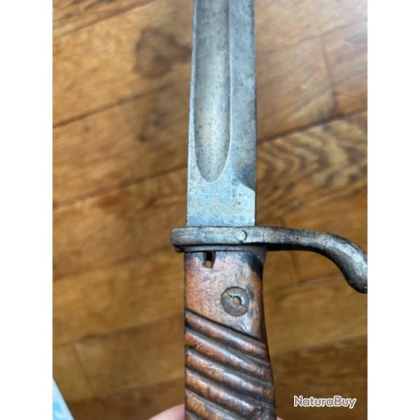 Ba�onnette allemande dat�e 1915 WW1