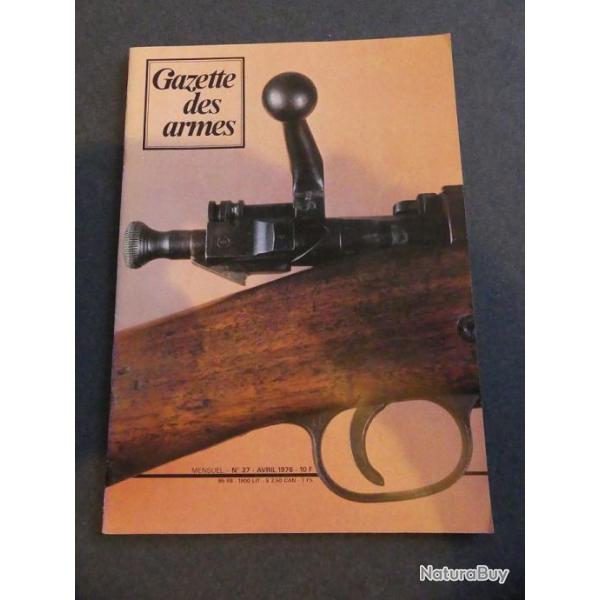 Gazette des armes n�37 Avril 1976