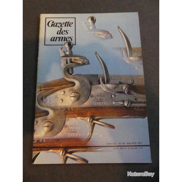 Gazette des armes n�38 mai 1976