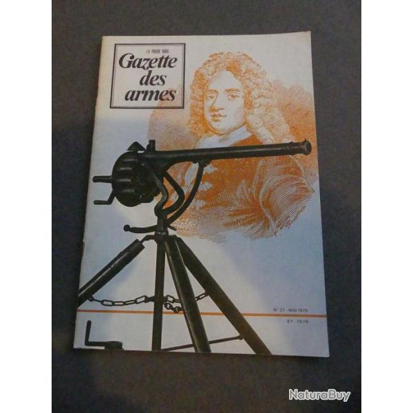 Gazette des armes n�27 mai 1975