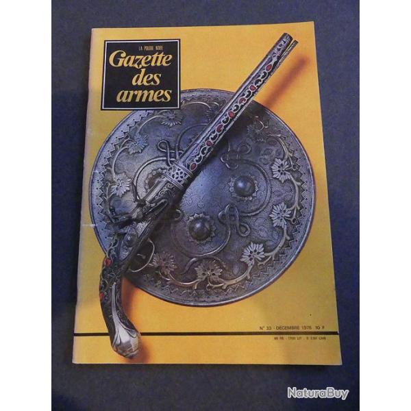 Gazette des armes n�33 decembre 1975