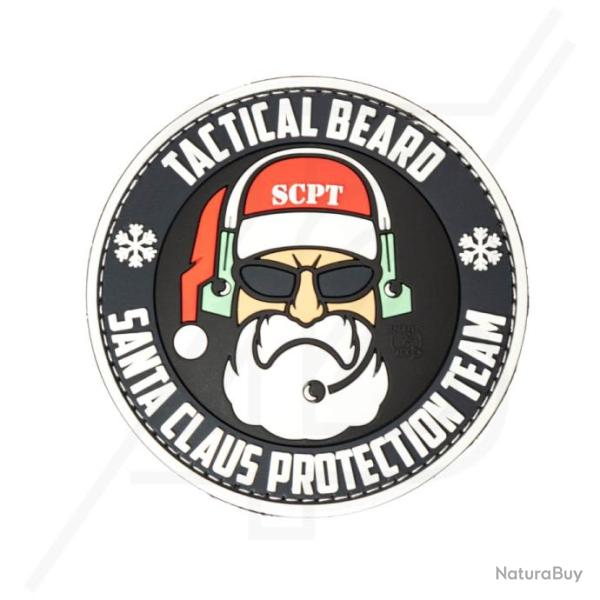 Patch TACTICAL BEARD, patch en caoutchouc / 3D - JTG