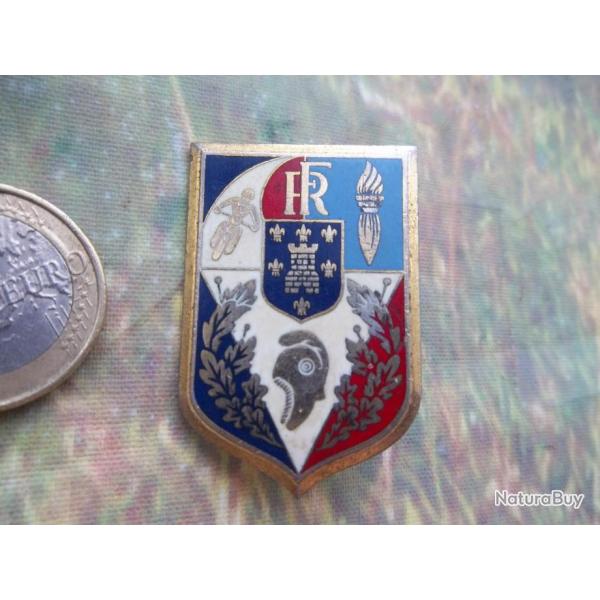 Insigne badge 1960 ENP SENS �cole police CRS obsol�te