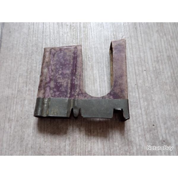 RARE Clip, lame chargeur,  pour fusil suisse Rubin Schmidt 1889 - 1er mod�le violet