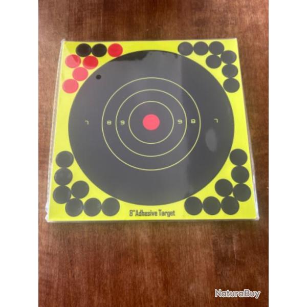 10 cibles r�actives autocollantes 20X20