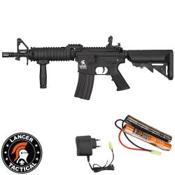 Pack Airsoft Complet Lancer Tactical M4 - LT-02 MK18 MOD0 - Performance & Pr&eacute;cision