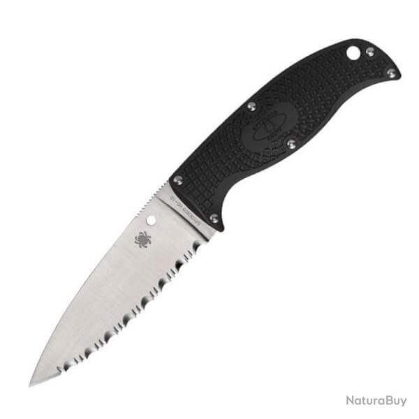 FB31SBK2 Couteau fixe dent� Spyderco "ENUFF 2"