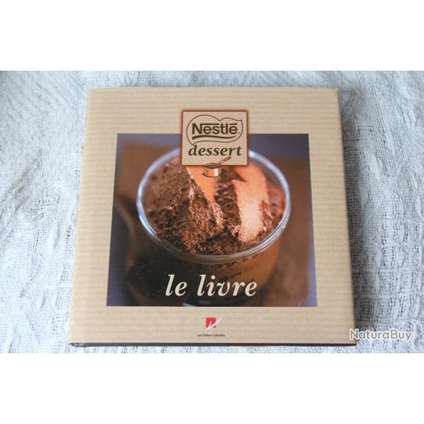 livre dessert CHOCOLAT