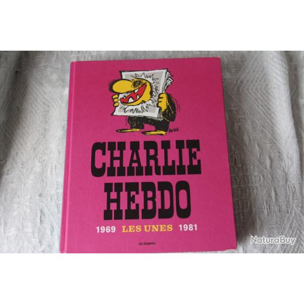 LIVRE HUMOUR POLITIQUE CHARLIE HEBDO 1969 1981