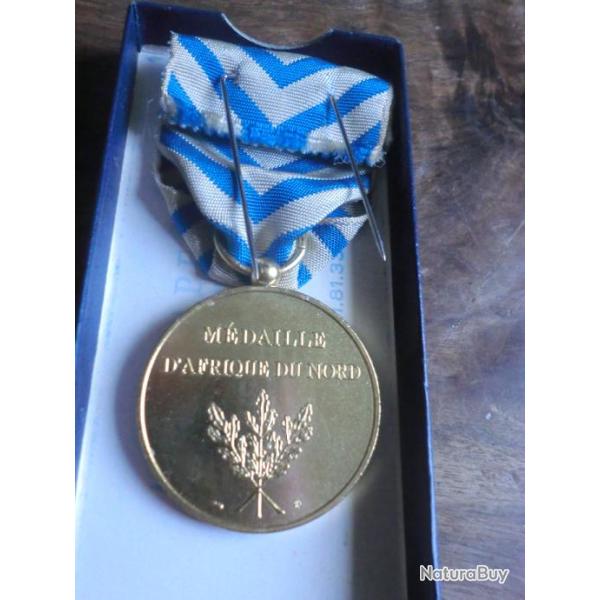 m�daille afrique du nord