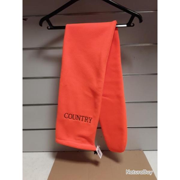 11080 �TUI POLAIRE ORANGE FLUO COUNTRY NEUF