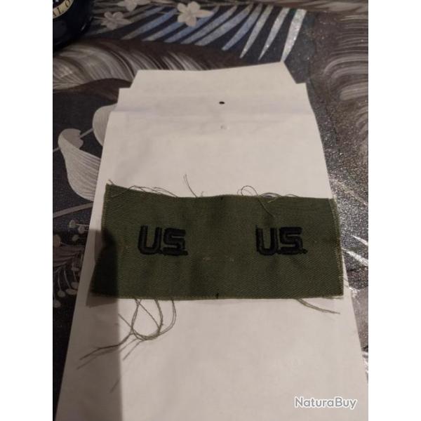 Lot de collars officier arm�e us US kaki ORIGINAL