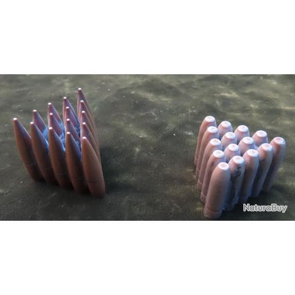 Presse papier vintage ogives Lebel 8 mm empil�es et soud�es entre elles!