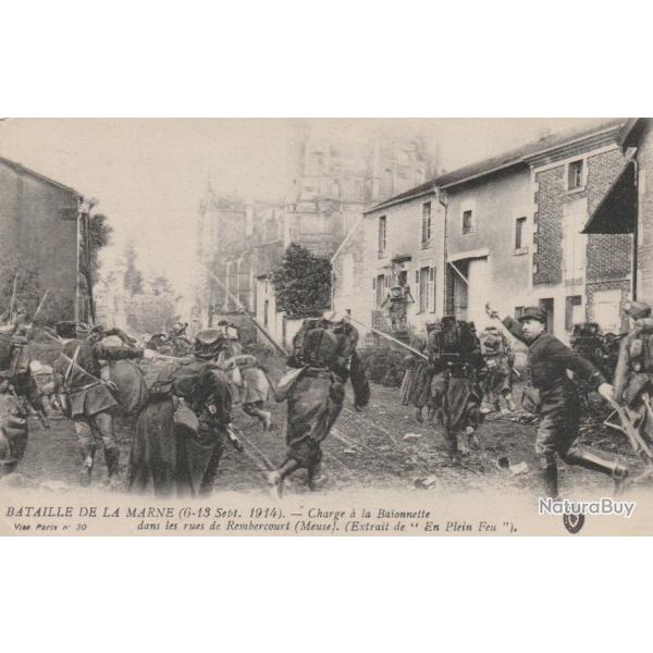 CPA - 55 - REMBERCOURT - 1914 - charge a la ba�onnette - anim�e - �crite 1916