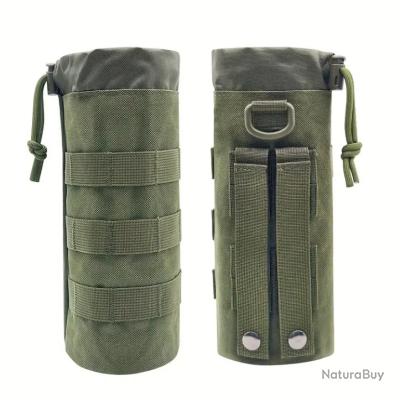 Gourde - Bouteille isotherme,Sac à eau tactique militaire Molle en