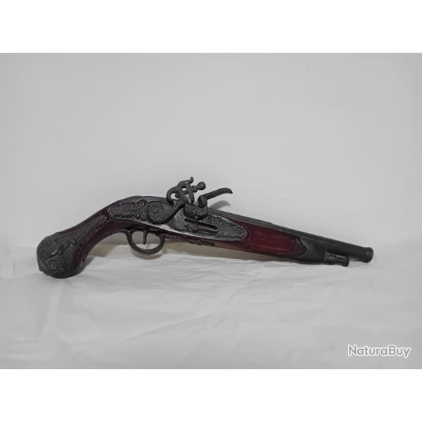 R�plique Rare de Pistolet � Silex Harman Barne London