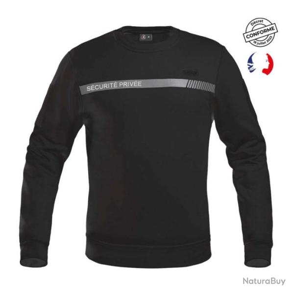 Sweat S�CU ONE S�curit� Priv�e noir Noir