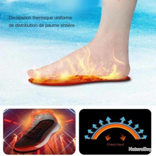 Semelles chauffantes Lavables l�g�re top qualit�. Black friday c