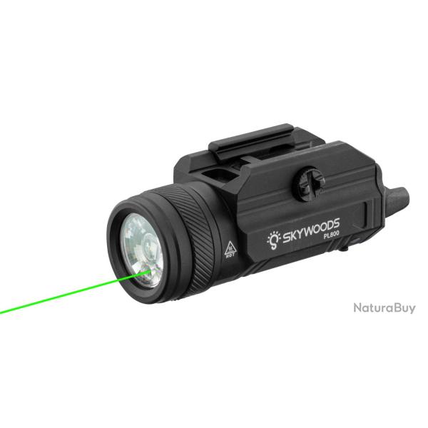 Lampe & laser tactique PL800 Skywoods