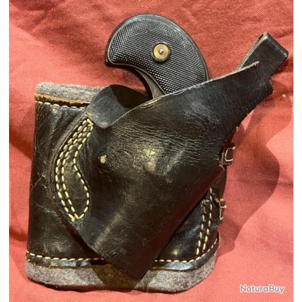 Rare Holster de cheville d �poque de marque Legace hankle Holster  patented 19/19/10 western