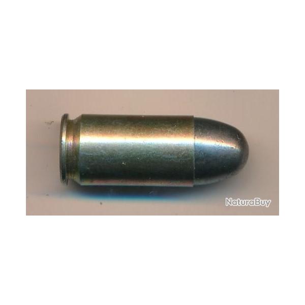 Une cartouche 45 ACP de Manipulation en acier  et balle �tam�e  par Frankford en 1956 (Post ww2)