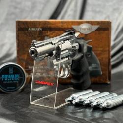 Pack Pr&ecirc;t A Tirer REVOLVERS LEGENDS S25 SILVER CO2 CAL 4.5 MM