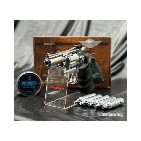 Pack Pr�t A Tirer REVOLVERS LEGENDS S25 SILVER CO2 CAL 4.5 MM
