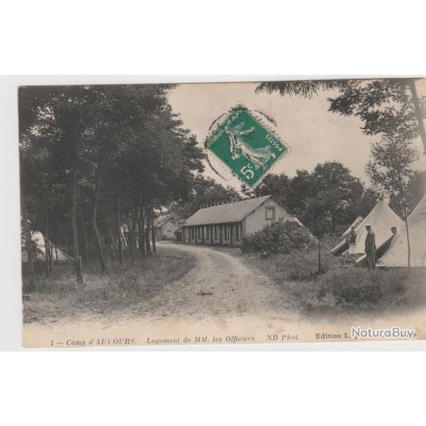 CPA Guerre Camp d'Auvours - Logement de MM. les Officiers