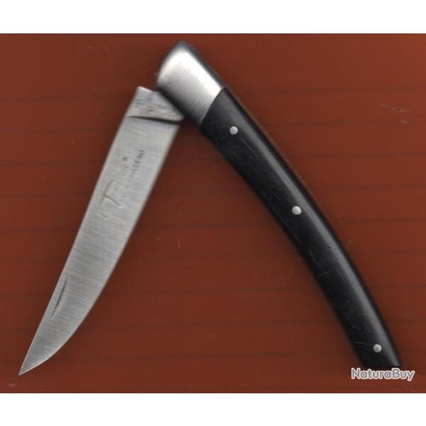 THIERS EBENE GRATOS initiales grav�es lame couteau