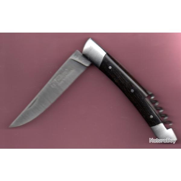 THIERS EBENE GRATOS initiales grav�es lame couteau tire bouchons